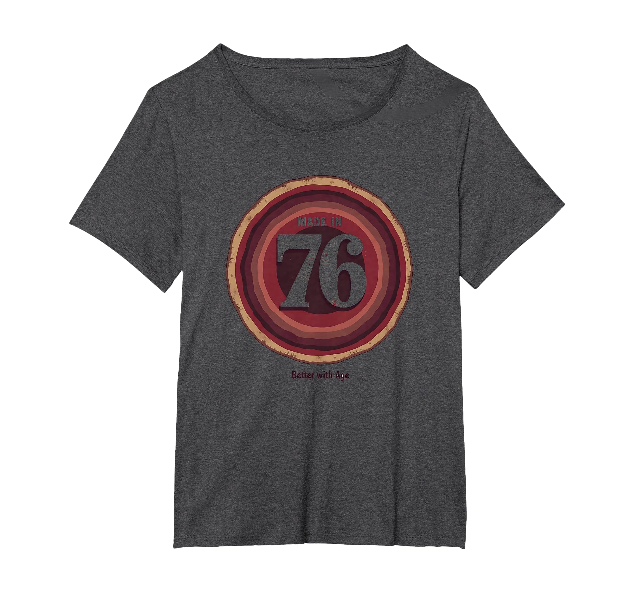 Made 76 Better Age Birthday Gift Womens T-Shirt - Aesthetic Graphic Unisex - T-Shirt, Sweatshirt, Hoodie