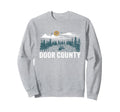 Door County Wisconsin Sweatshirt - Trendy Graphic for Adults - T-Shirt, Sweatshirt, Hoodie