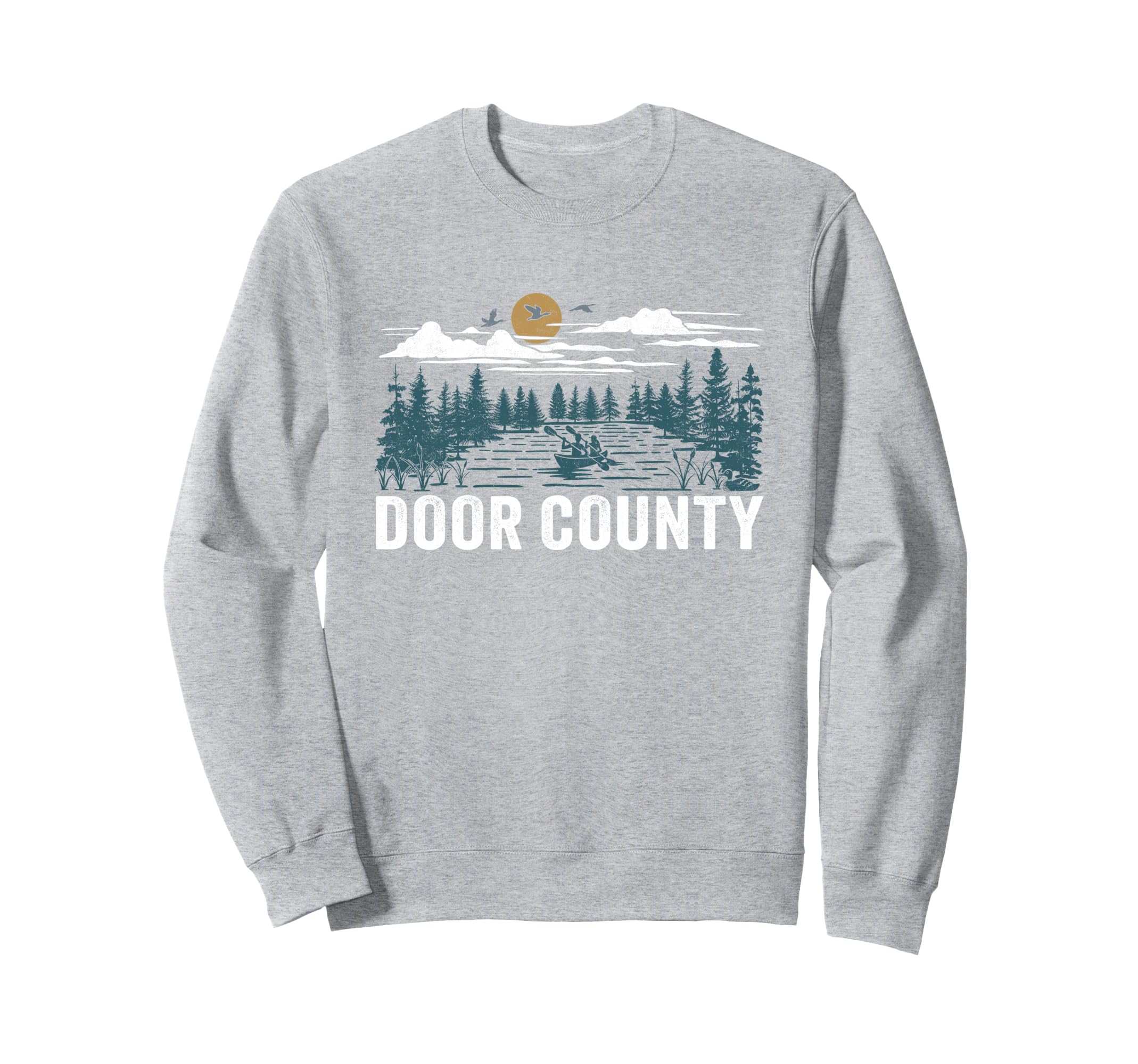 Door County Wisconsin Sweatshirt - Trendy Graphic for Adults - T-Shirt, Sweatshirt, Hoodie