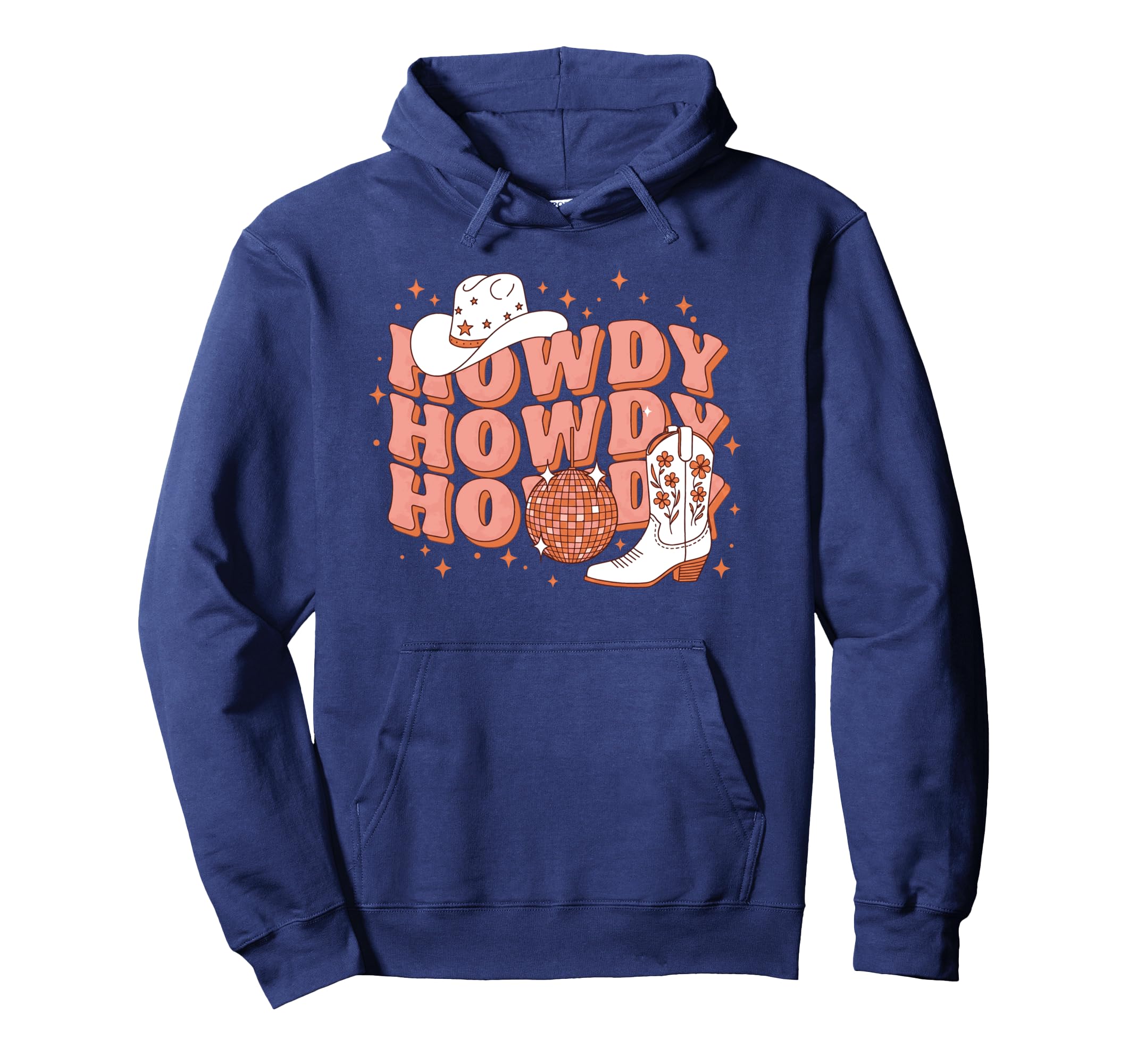 Howdy Country Rodeo Western Howdy Hoodie - Casual Everyday Wear for Adults - T-Shirt, Sweatshirt, Hoodie