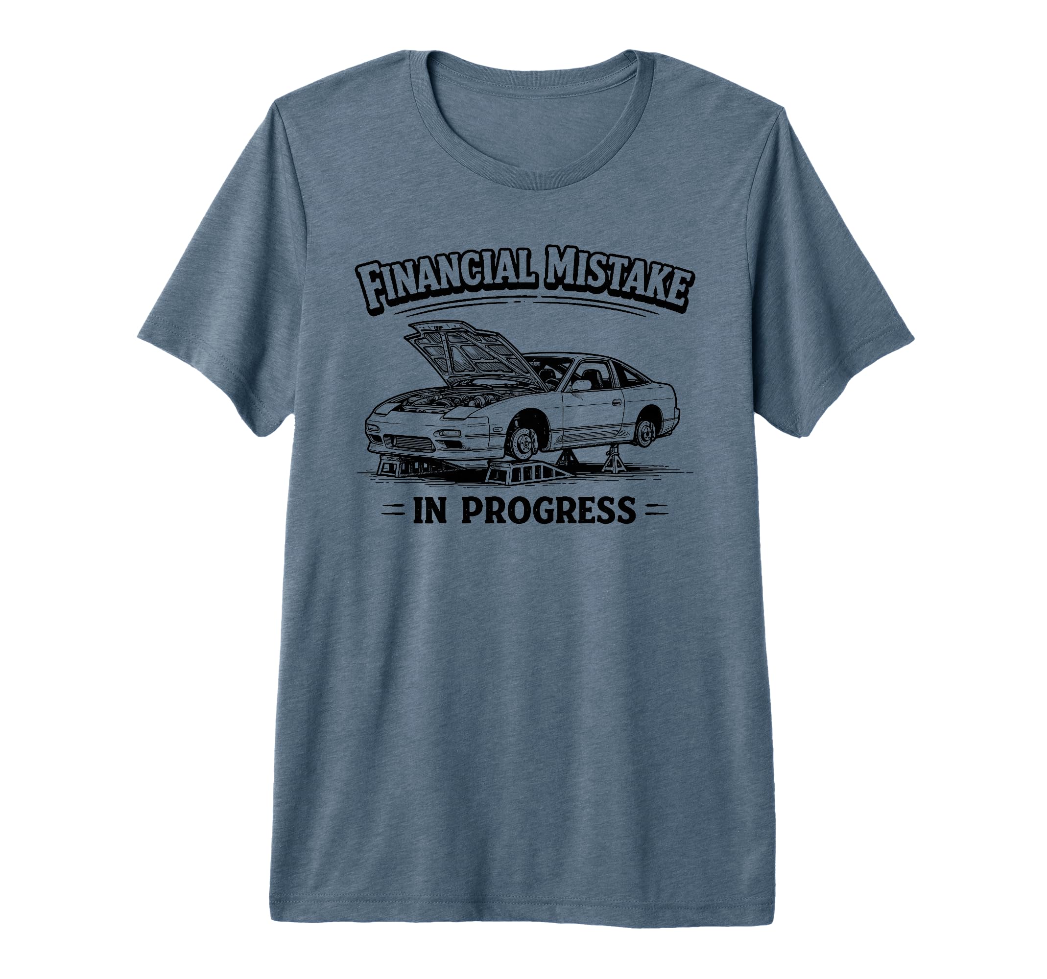 Financial Mistake Progress Funny T-Shirt - Casual Everyday Wear for Adults - T-Shirt, Sweatshirt, Hoodie