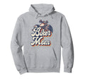 Motorcycle Biker Mom Biker Mom Hoodie - Fun Novelty Design Unisex - T-Shirt, Sweatshirt, Hoodie