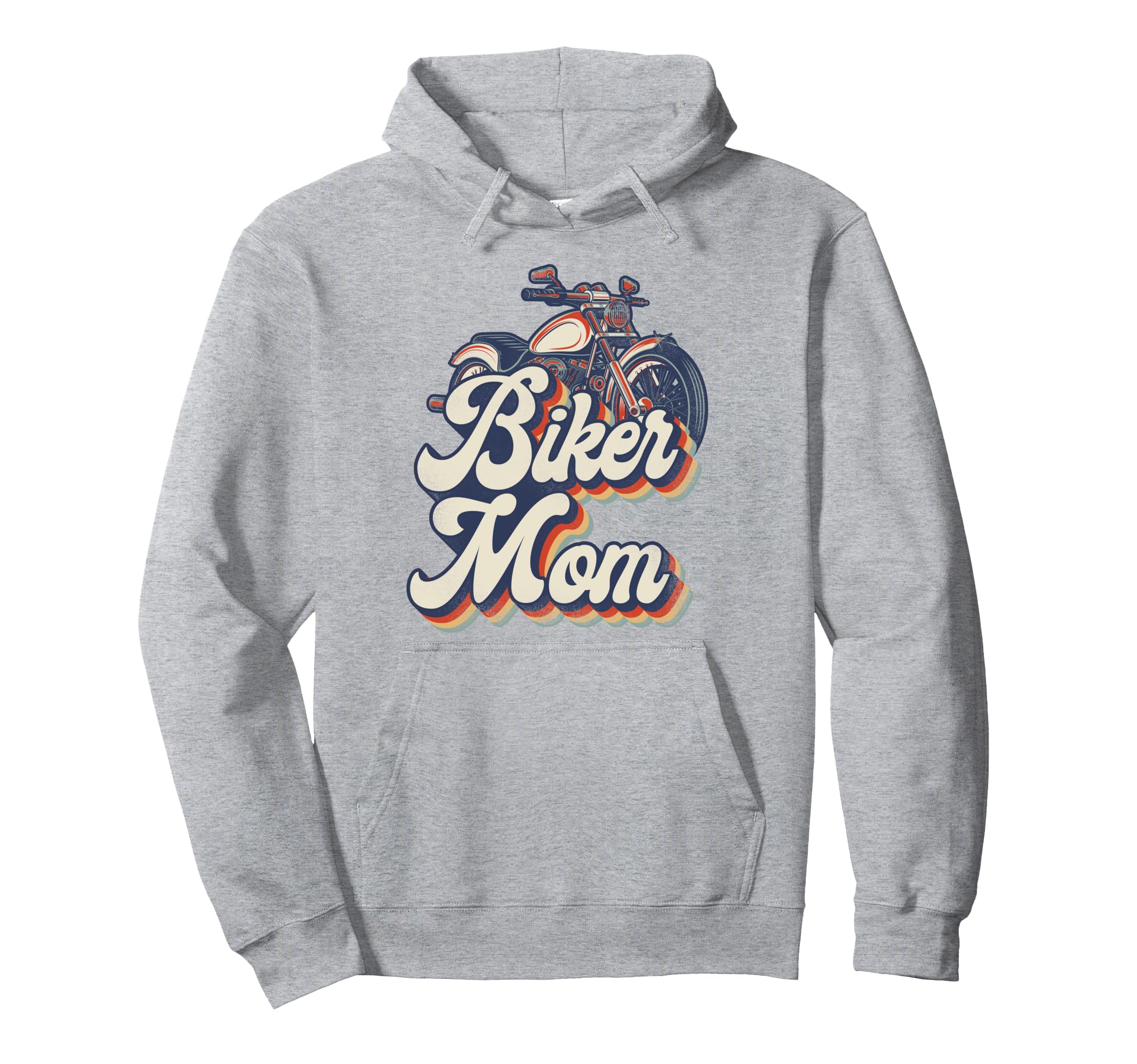 Motorcycle Biker Mom Biker Mom Hoodie - Fun Novelty Design Unisex - T-Shirt, Sweatshirt, Hoodie