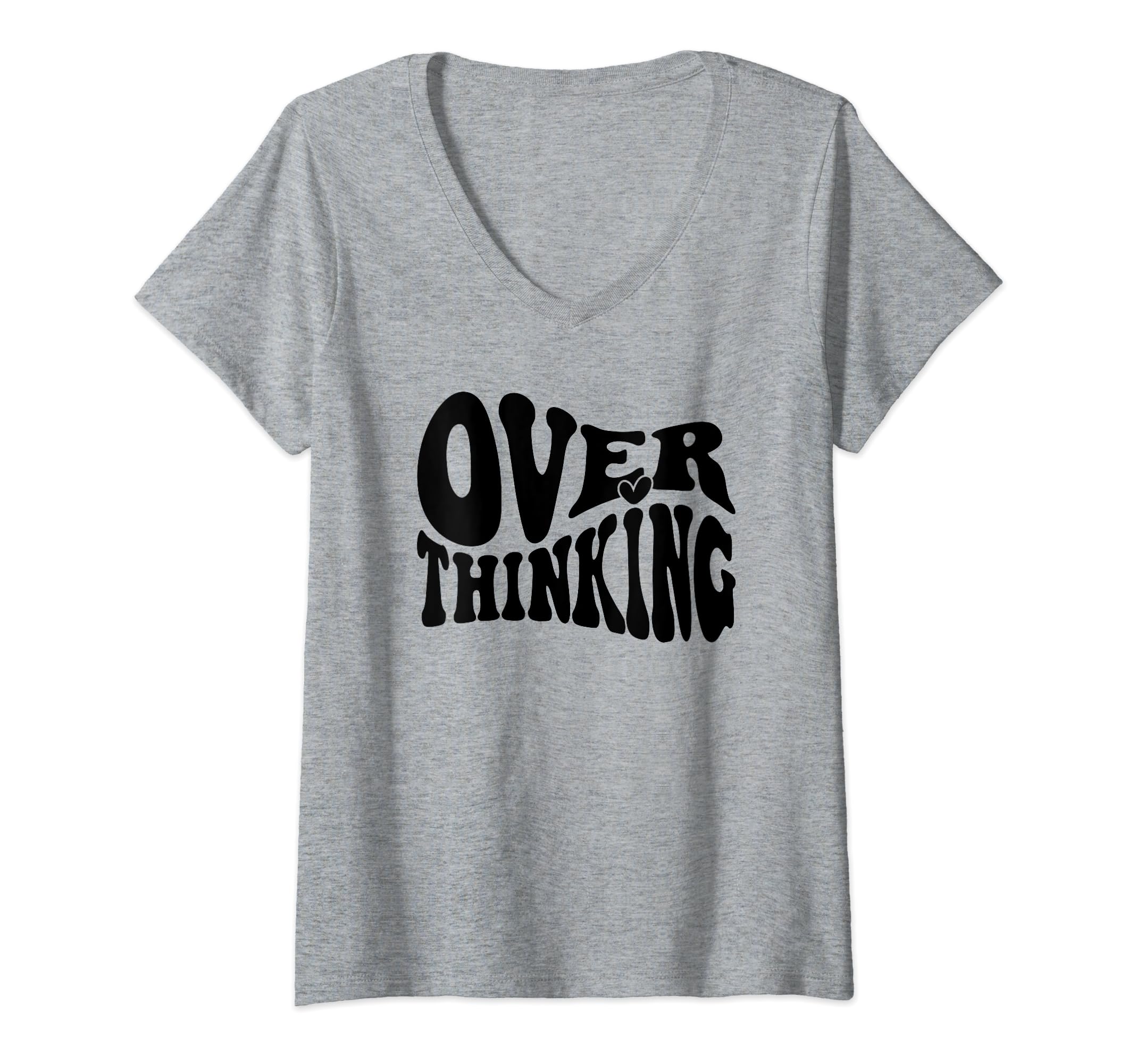 Womens Overthinking Antisocial Over T-Shirt - Graphic Print Men Women - T-Shirt, Sweatshirt, Hoodie