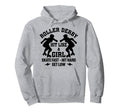 Rollerskates Roller Skates Rink Roller Hoodie - Minimalist Print Unisex - T-Shirt, Sweatshirt, Hoodie