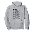 Lula 2022 President Brazil Typography Art Hoodie - Unique Graphic Men Women - T-Shirt, Sweatshirt, Hoodie