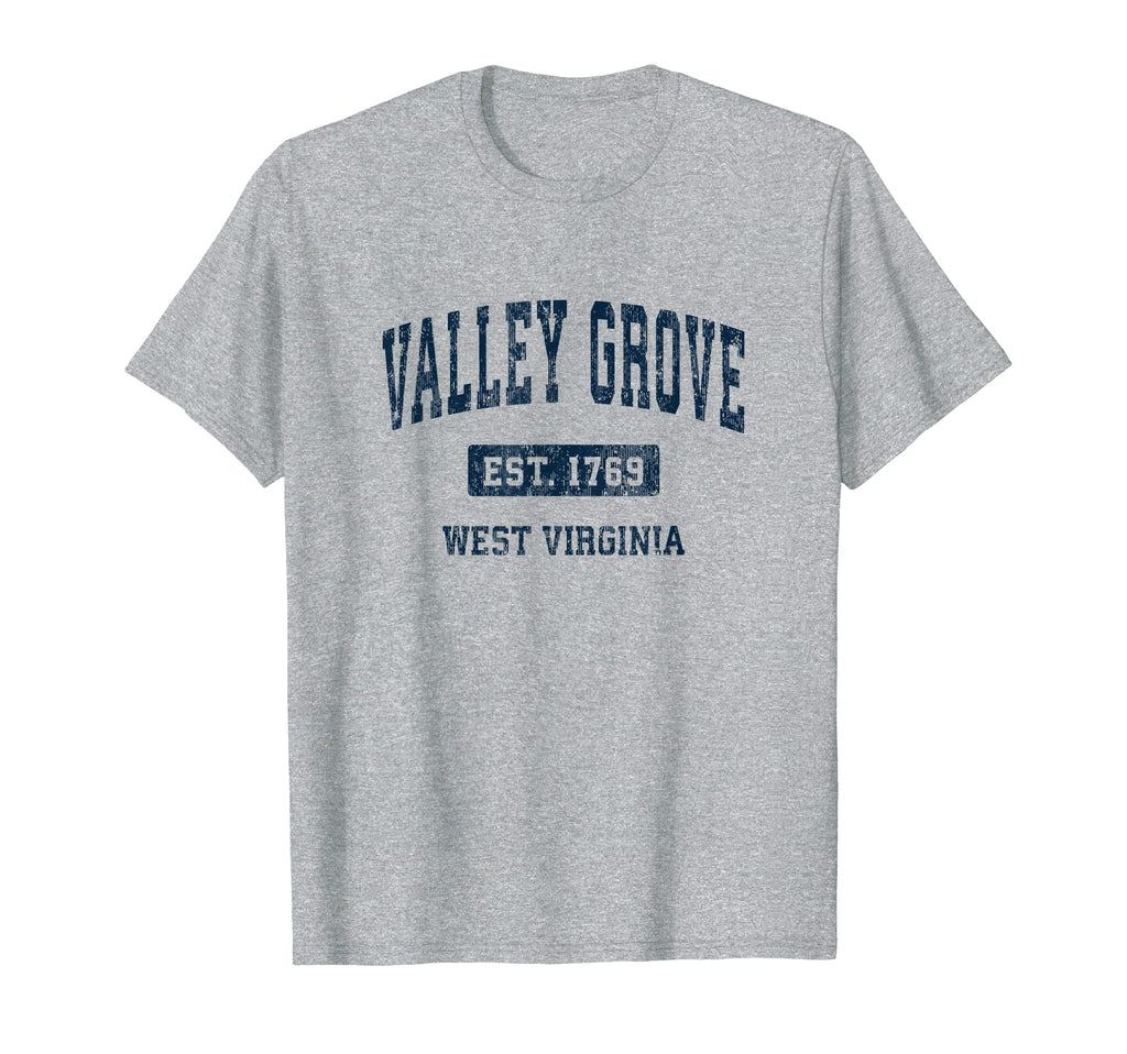 Valley Grove West Virginia Wv T-Shirt - Custom Art Print Men Women - T-Shirt, Sweatshirt, Hoodie