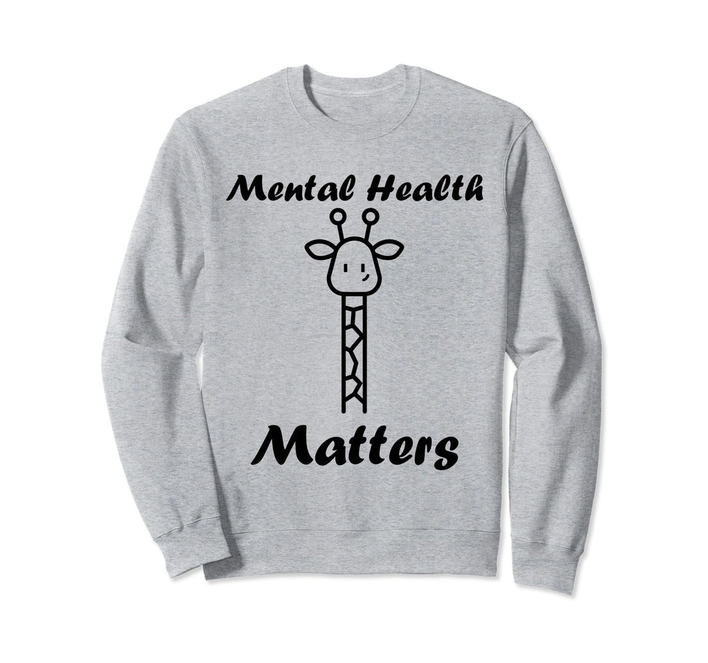 Animal Brain Illness Girafe Mental Sweatshirt - Novelty Apparel Unisex - T-Shirt, Sweatshirt, Hoodie