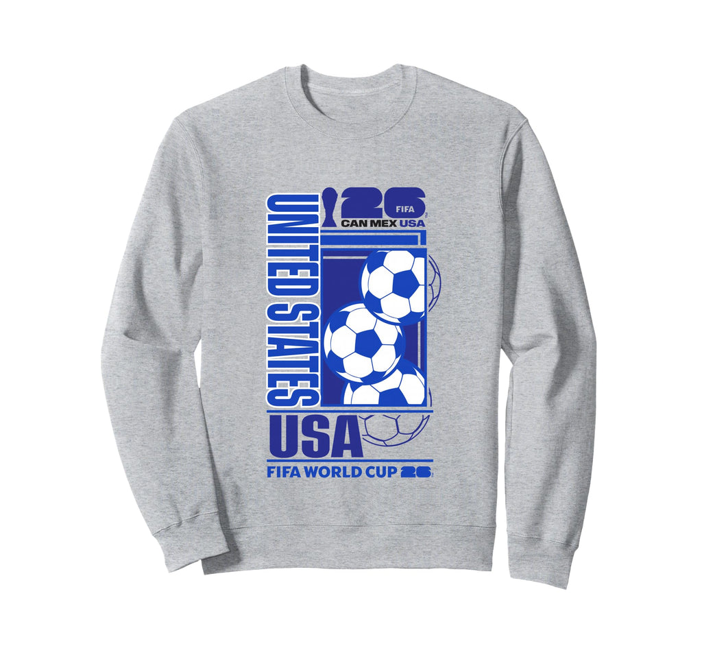 FIFA WORLD CUP26 USA Host Country Football Sweatshirt - T-Shirt, Sweatshirt, Hoodie