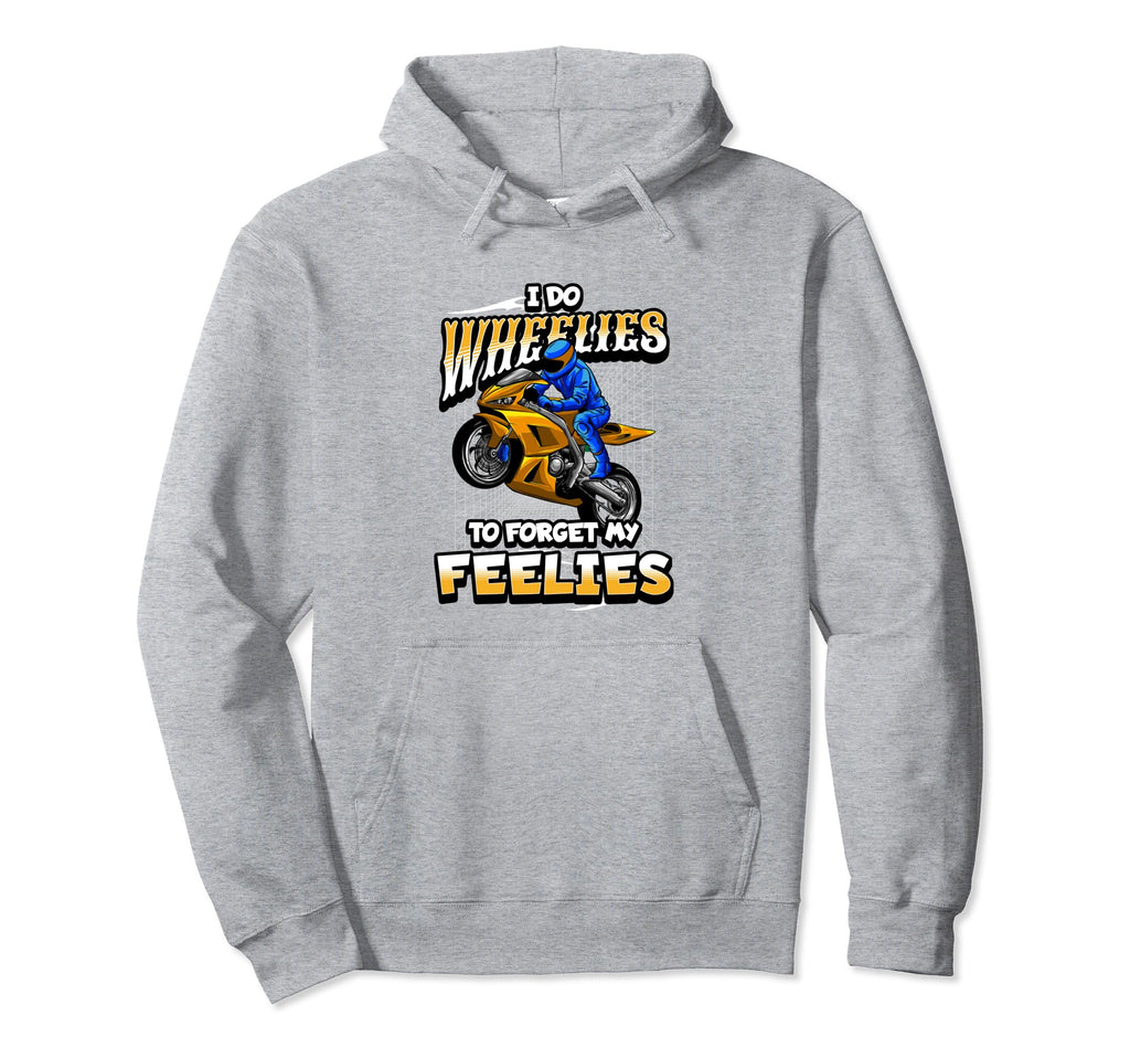 Biker Motorcycle Motorcycle Funny Hoodie - Trendy Graphic Men Women - T-Shirt, Sweatshirt, Hoodie