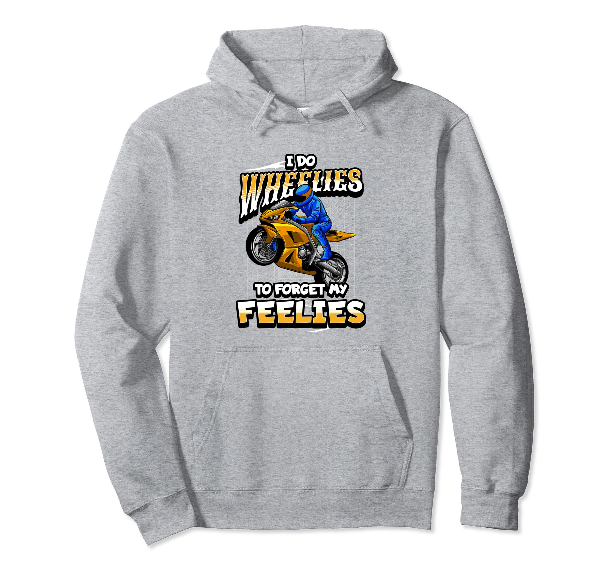 Biker Motorcycle Motorcycle Funny Hoodie - Trendy Graphic Men Women - T-Shirt, Sweatshirt, Hoodie
