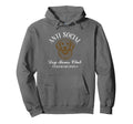 Antisocial Dog Moms Club Dog Mom Funny Hoodie - Aesthetic Graphic Men Women - T-Shirt, Sweatshirt, Hoodie