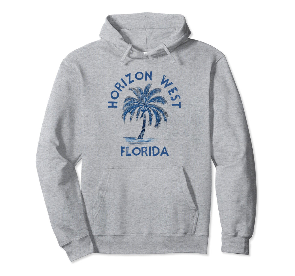 Horizon West Florida Palm Tree Fl Hoodie - Streetwear Style Men Women - T-Shirt, Sweatshirt, Hoodie
