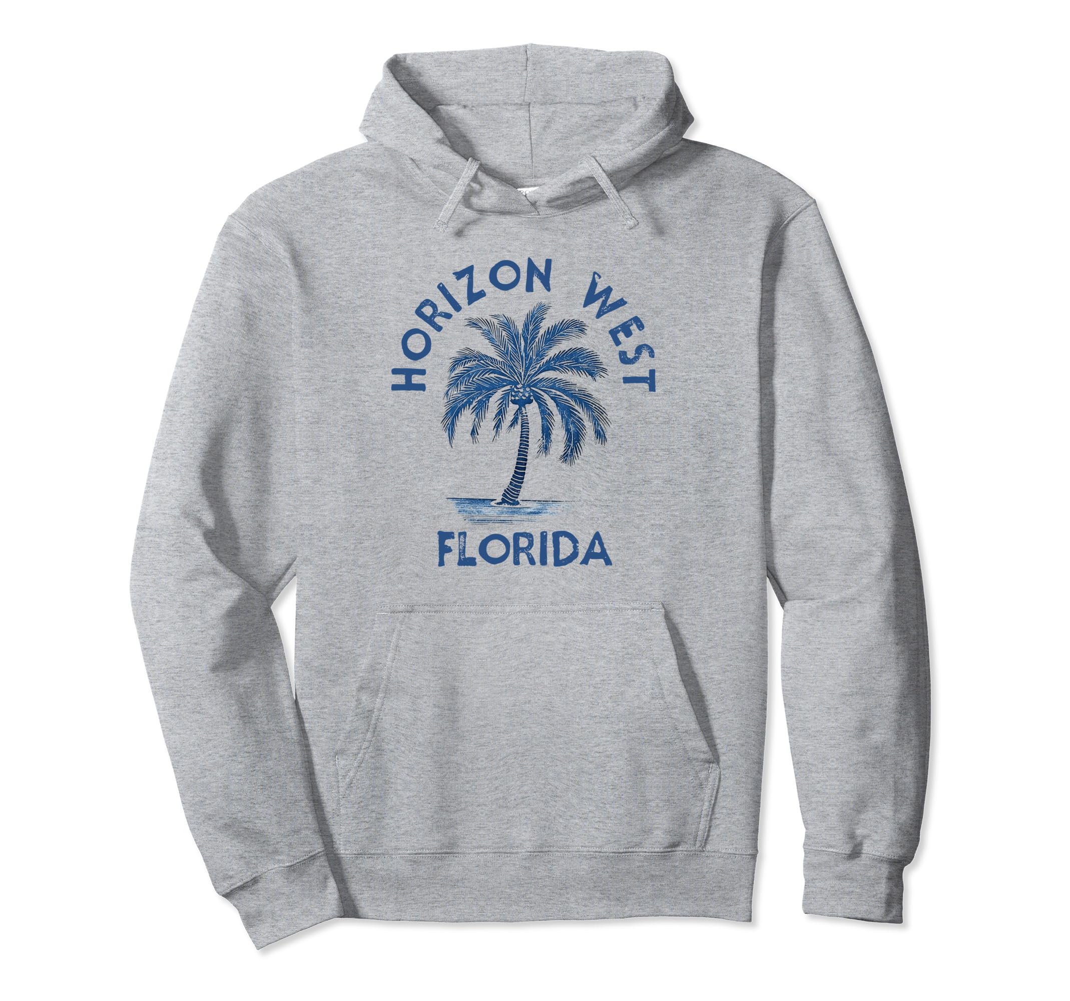 Horizon West Florida Palm Tree Fl Hoodie - Streetwear Style Men Women - T-Shirt, Sweatshirt, Hoodie