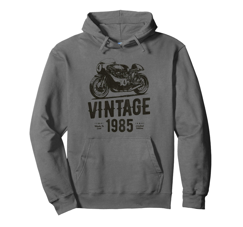 Born 1985 40Th Birthday Funny Motorbike Hoodie - Custom Art Print Men Women - T-Shirt, Sweatshirt, Hoodie