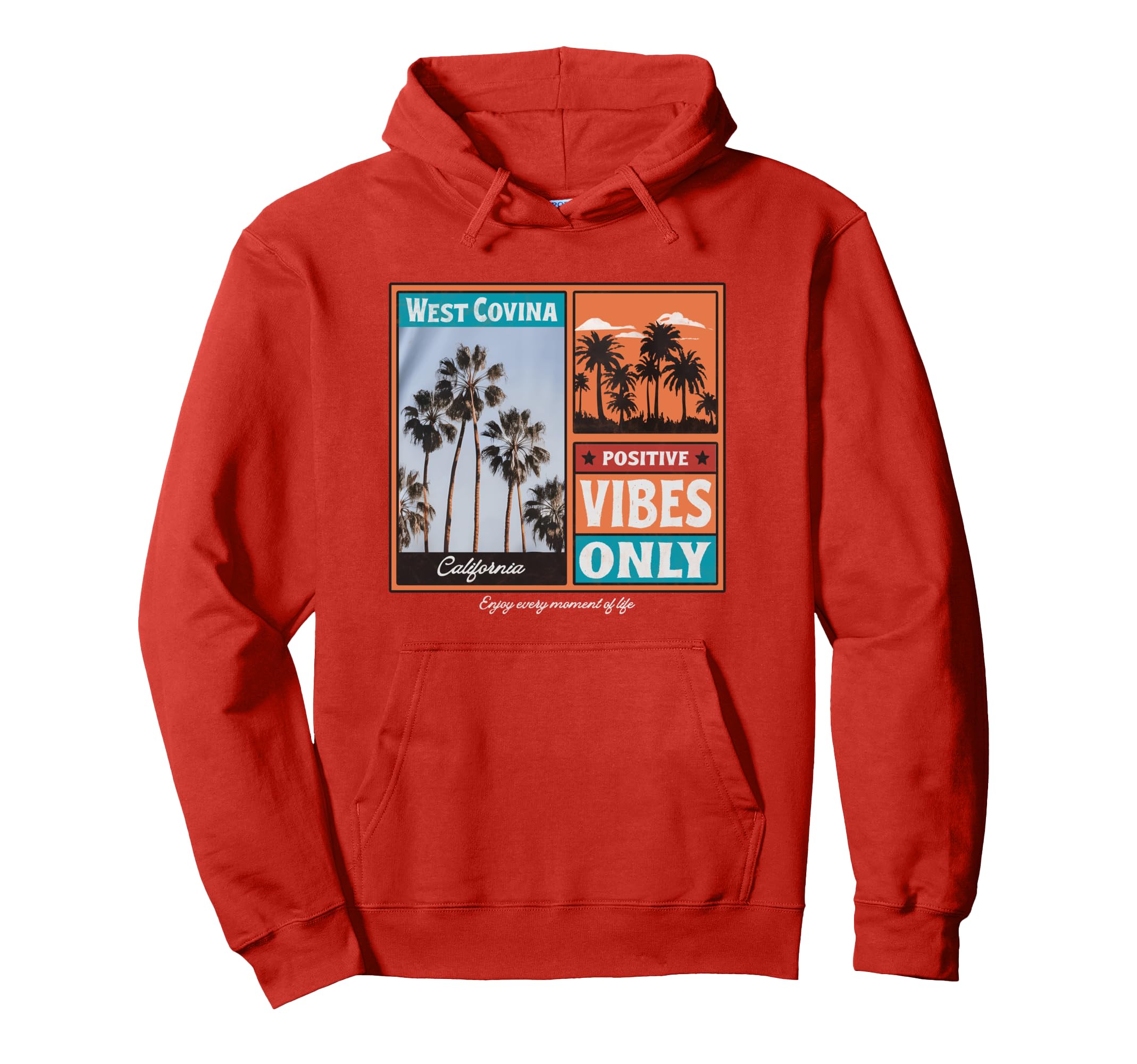 West Covina California Ca Hoodie - Novelty Apparel Unisex - T-Shirt, Sweatshirt, Hoodie