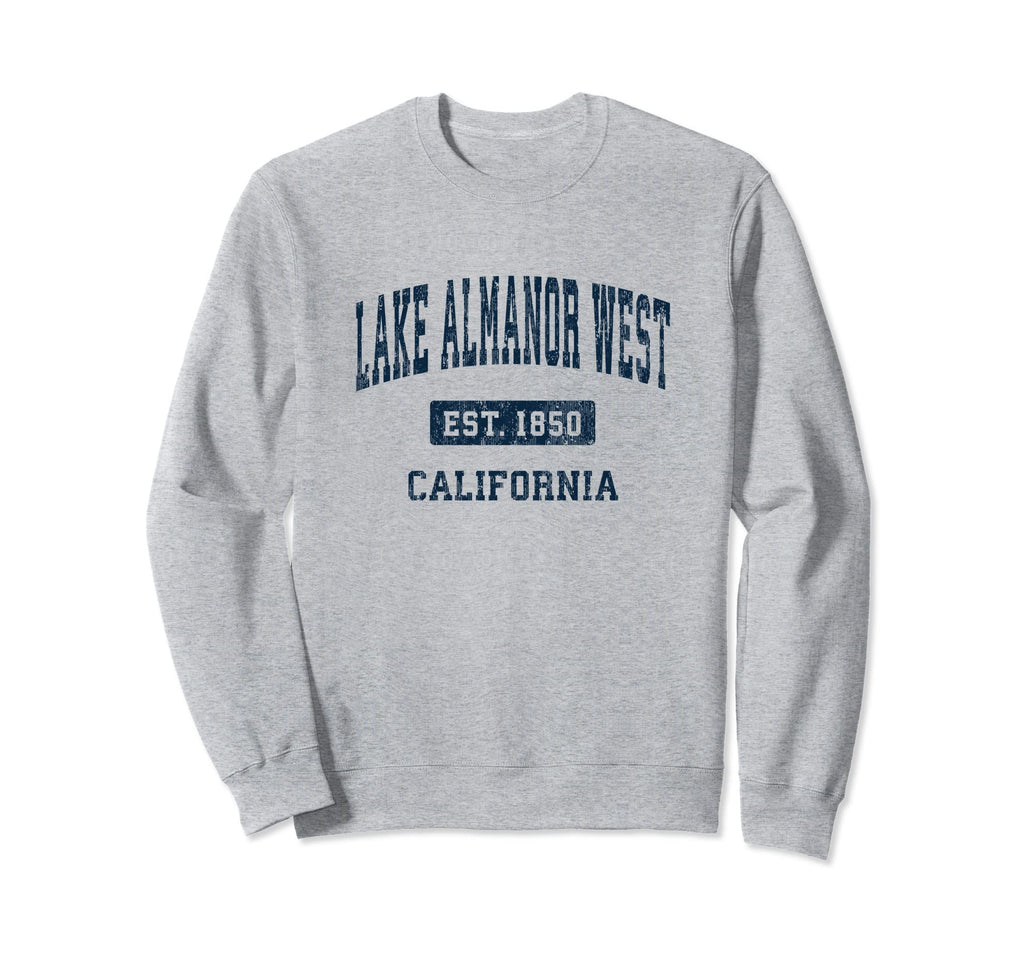 Lake Almanor West California Ca Athletic Sweatshirt - Graphic Print Unisex - T-Shirt, Sweatshirt, Hoodie