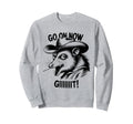 Go Now Git Cowboy Opossum Country Sweatshirt - Custom Art Print Men Women - T-Shirt, Sweatshirt, Hoodie