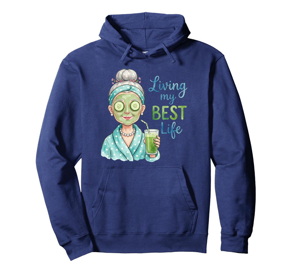 Living Life Funny Grandma Cucumber Hoodie - Custom Art Print for Adults - T-Shirt, Sweatshirt, Hoodie