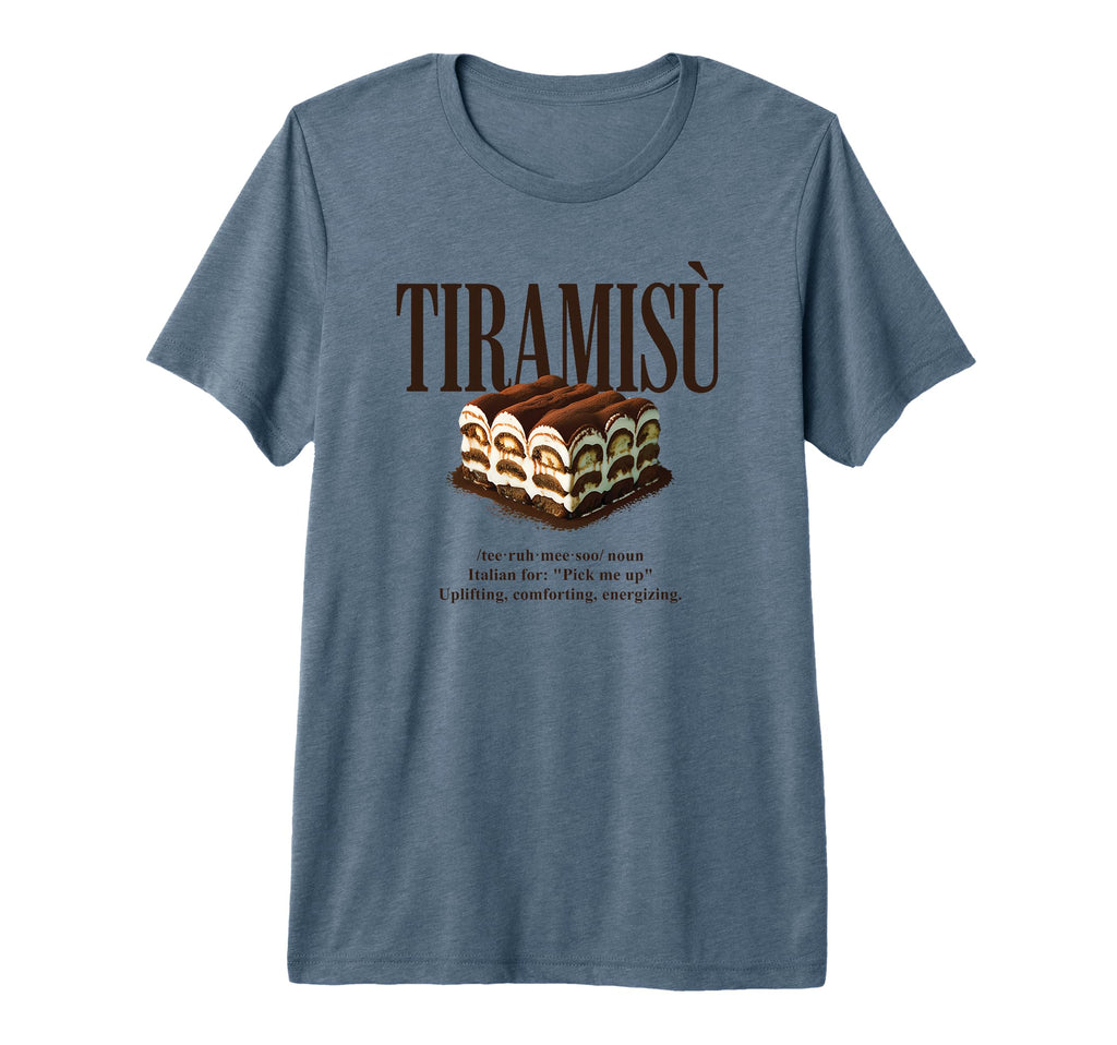 Tiramisu 90S Italian Food Aesthetic T-Shirt - Streetwear Style Men Women - T-Shirt, Sweatshirt, Hoodie