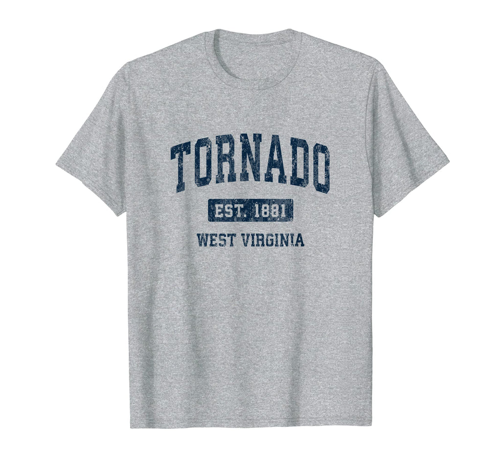 Tornado West Virginia Wv Athletic T-Shirt - Custom Art Print Men Women - T-Shirt, Sweatshirt, Hoodie