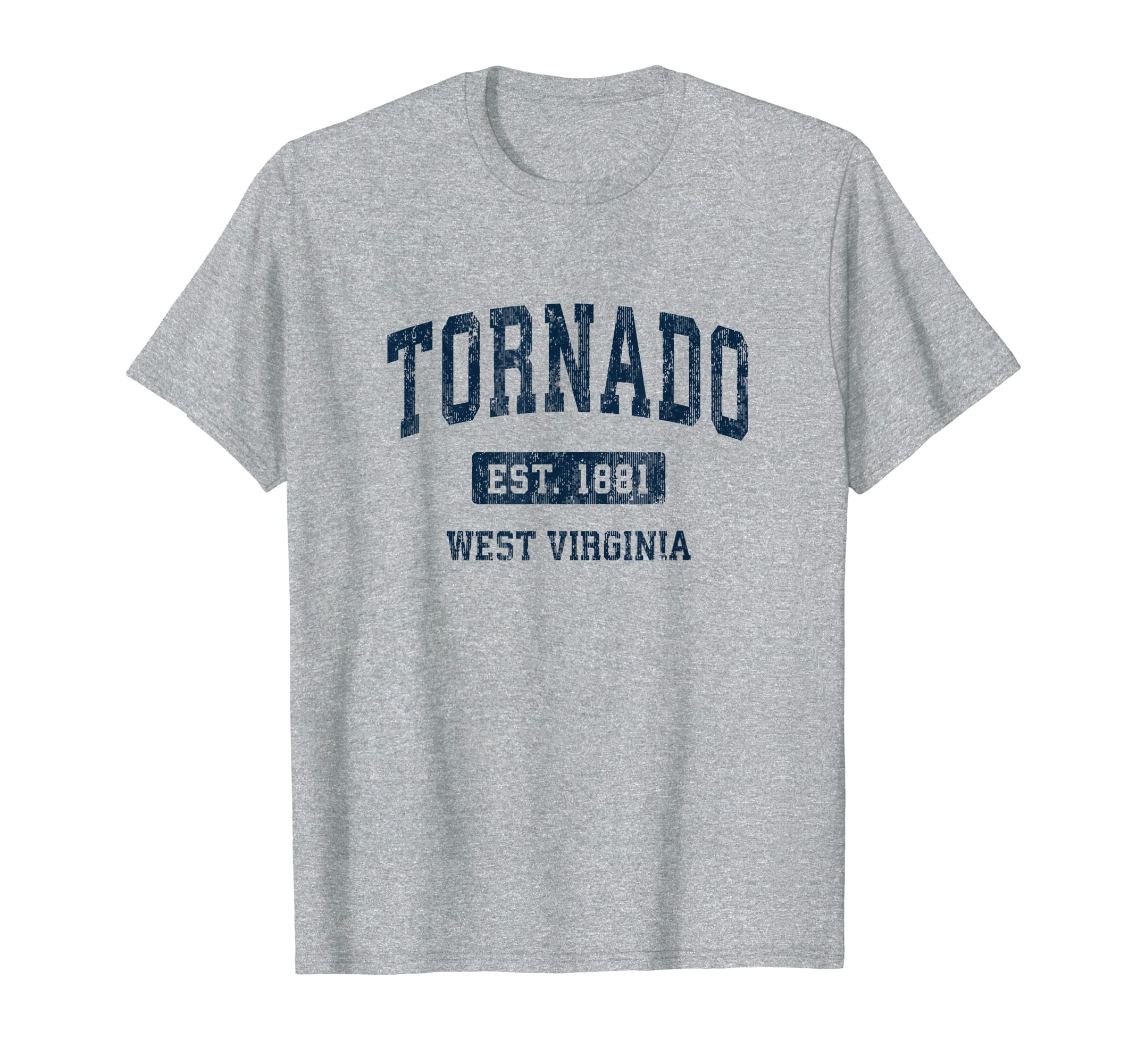 Tornado West Virginia Wv Athletic T-Shirt - Custom Art Print Men Women - T-Shirt, Sweatshirt, Hoodie
