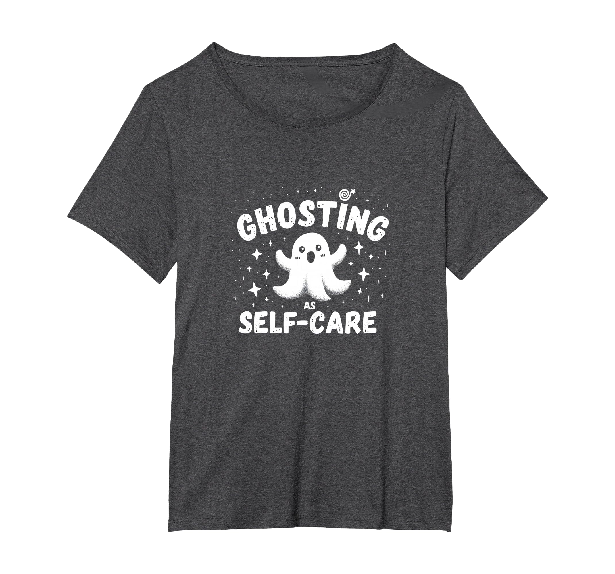 Halloween Modern Life Ghosting As Self T-Shirt - Trendy Graphic Men Women - T-Shirt, Sweatshirt, Hoodie