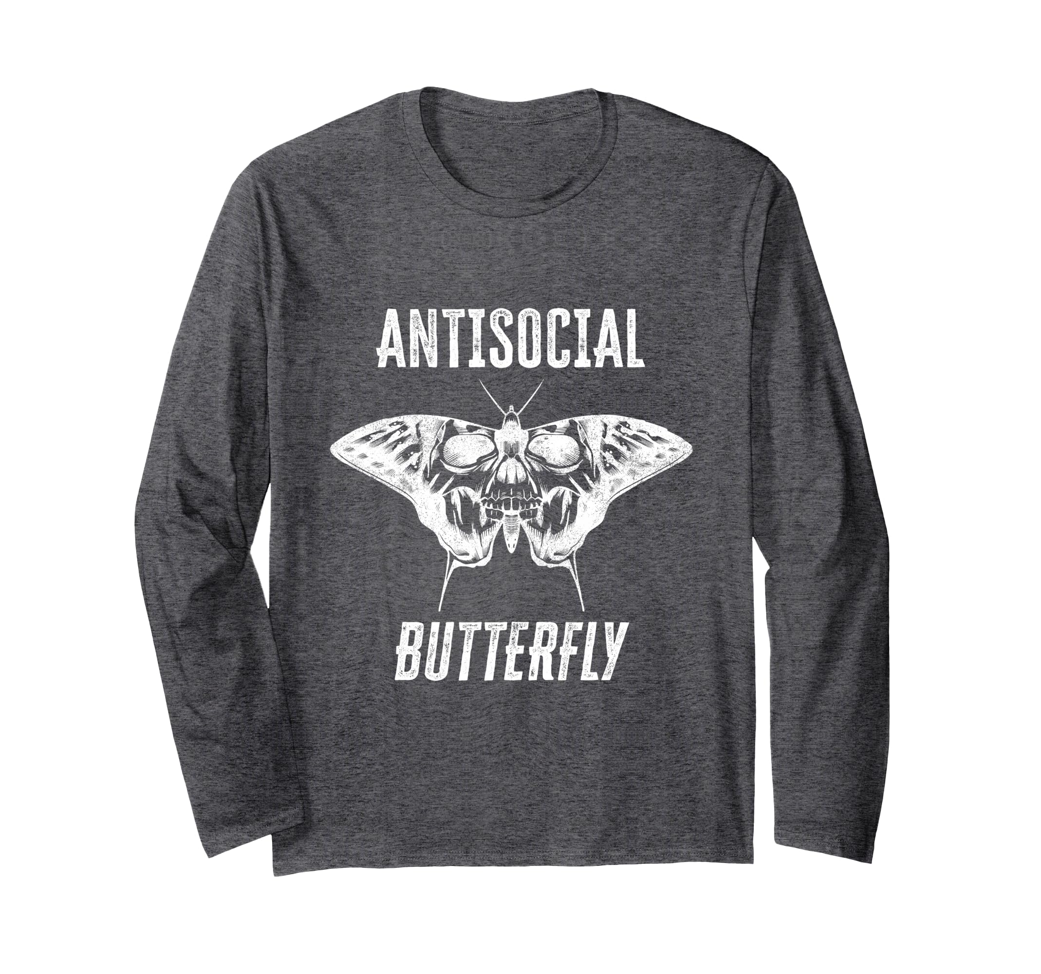 Funny Antisocial Butterfly Beautiful T-Shirt - Aesthetic Graphic Men Women - T-Shirt, Sweatshirt, Hoodie