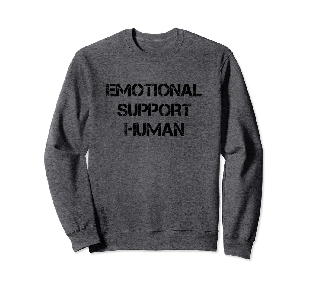 Emotional Support Human Co T-Shirt - Minimalist Print Unisex - T-Shirt, Sweatshirt, Hoodie