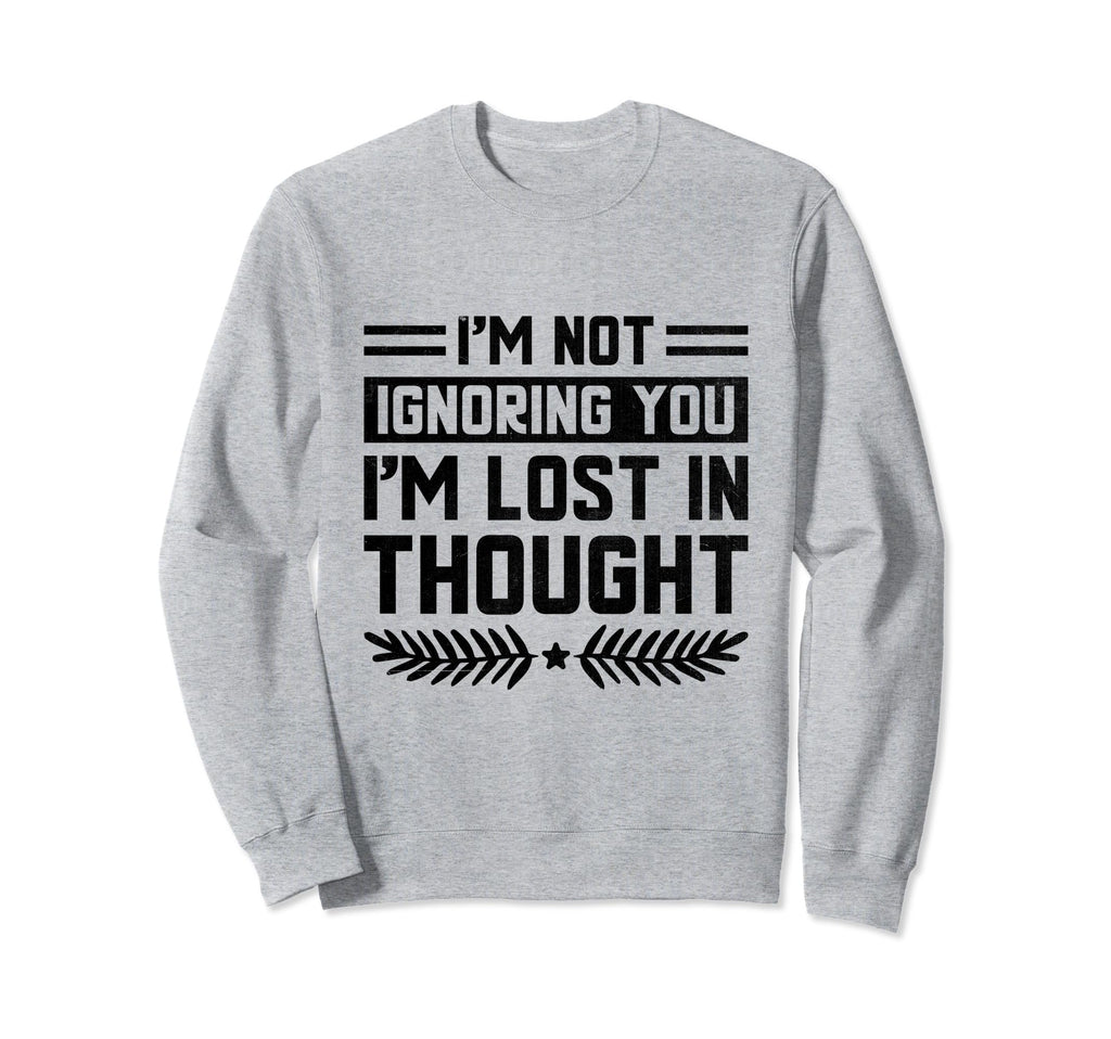 Overthinking Overthinker Funny Sweatshirt - Graphic Print for Adults - T-Shirt, Sweatshirt, Hoodie