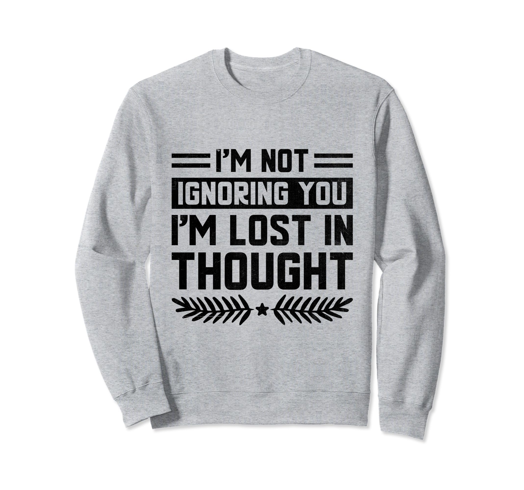 Overthinking Overthinker Funny Sweatshirt - Graphic Print for Adults - T-Shirt, Sweatshirt, Hoodie