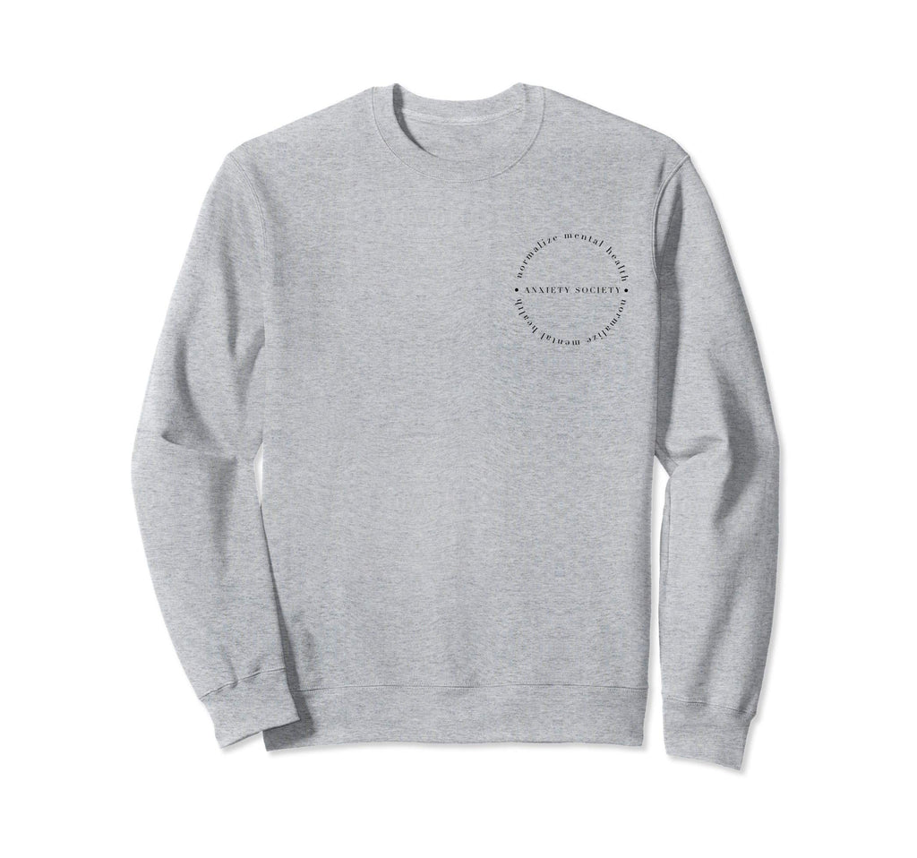 Anxiety Society Normalize Sweatshirt - Casual Everyday Wear for Adults - T-Shirt, Sweatshirt, Hoodie