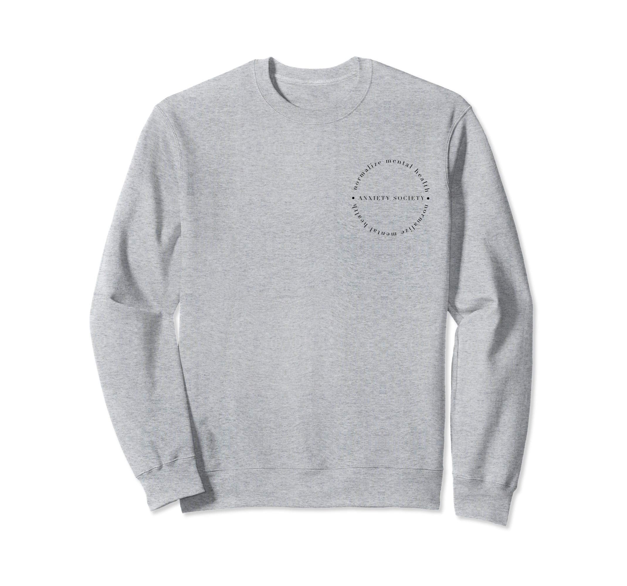 Anxiety Society Normalize Sweatshirt - Casual Everyday Wear for Adults - T-Shirt, Sweatshirt, Hoodie