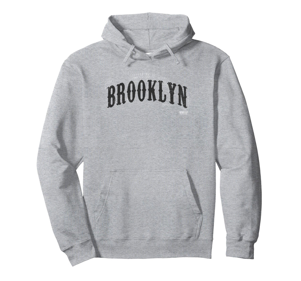 Trendy Brooklyn Urban Floral Hoodie - Custom Art Print for Adults - T-Shirt, Sweatshirt, Hoodie