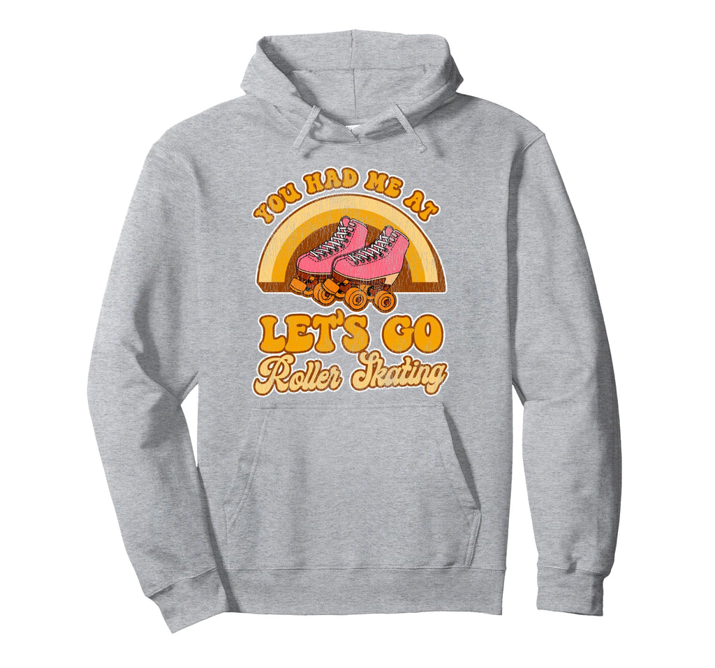 Roller Skating Skate 1970S Hoodie - Custom Art Print Men Women - T-Shirt, Sweatshirt, Hoodie