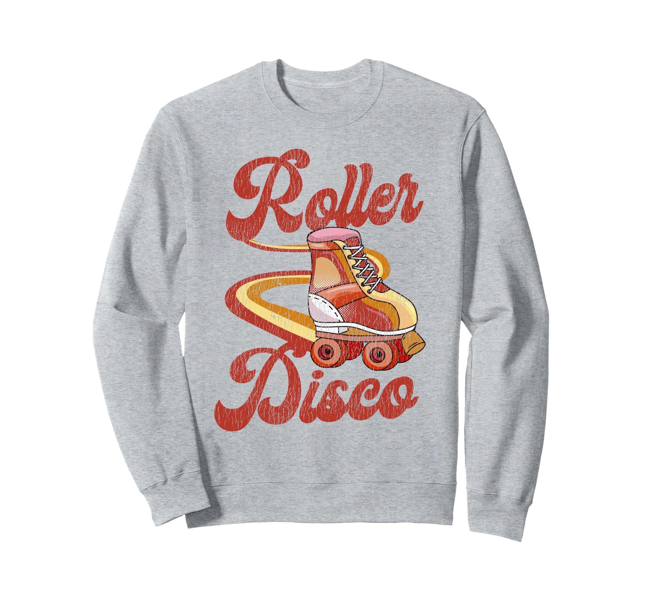 Roller Skating Skate 1970S Sweatshirt - Unique Graphic for Adults - T-Shirt, Sweatshirt, Hoodie