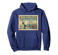 New York City Travel Stamp Art Hoodie - Novelty Apparel for Adults - T-Shirt, Sweatshirt, Hoodie