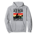 I May Be Old But My Motorcycle Funny Hoodie - Streetwear Style for Adults - T-Shirt, Sweatshirt, Hoodie