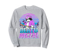 Retrowave Pastel Goth Sloth 80S Sweatshirt - Graphic Print Unisex - T-Shirt, Sweatshirt, Hoodie