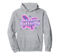 Antisocial Butterfly Funny Social Hoodie - Casual Everyday Wear for Adults - T-Shirt, Sweatshirt, Hoodie