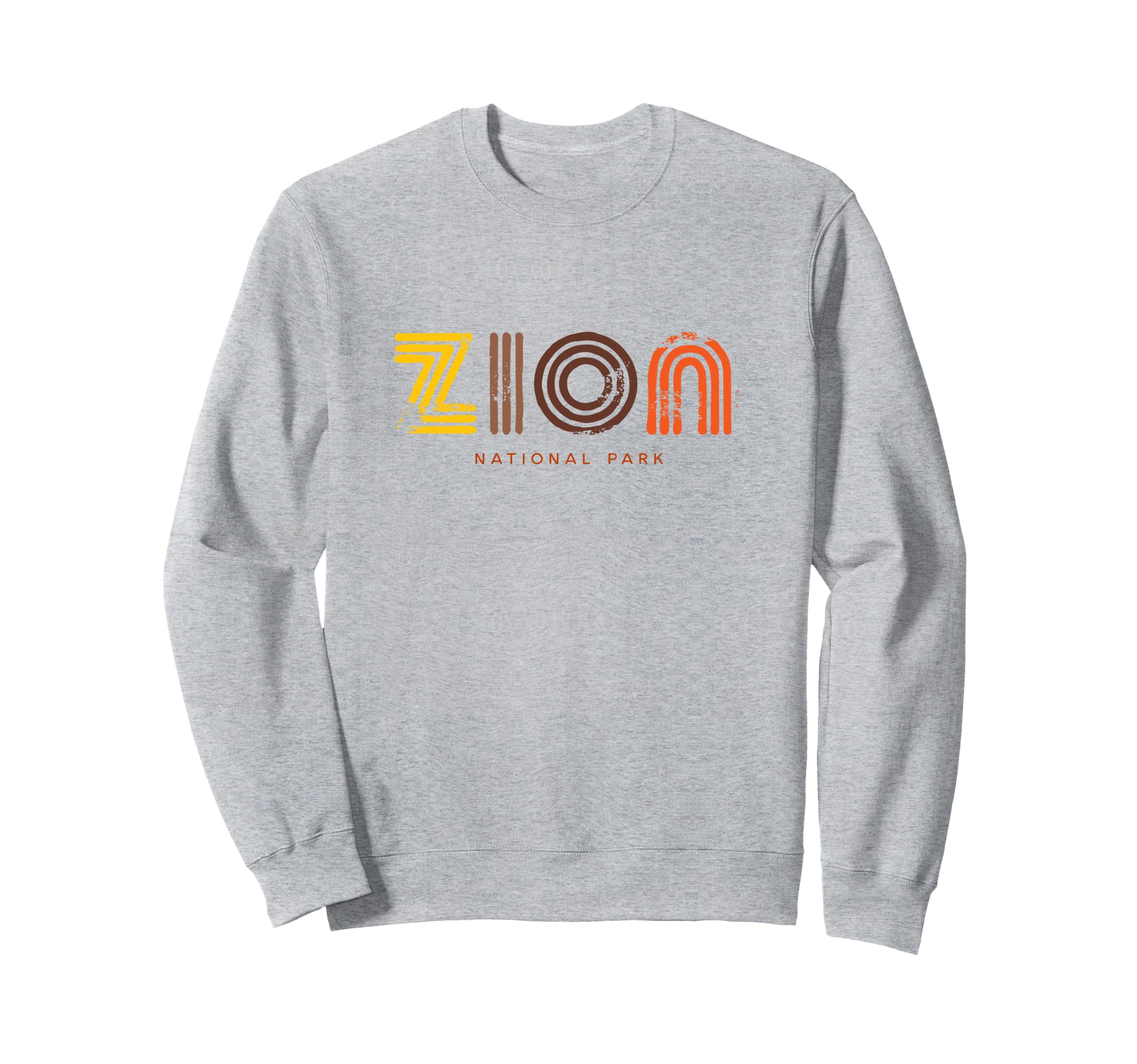 Zion National Park 70S 80S Type Sweatshirt - Casual Everyday Wear Unisex - T-Shirt, Sweatshirt, Hoodie