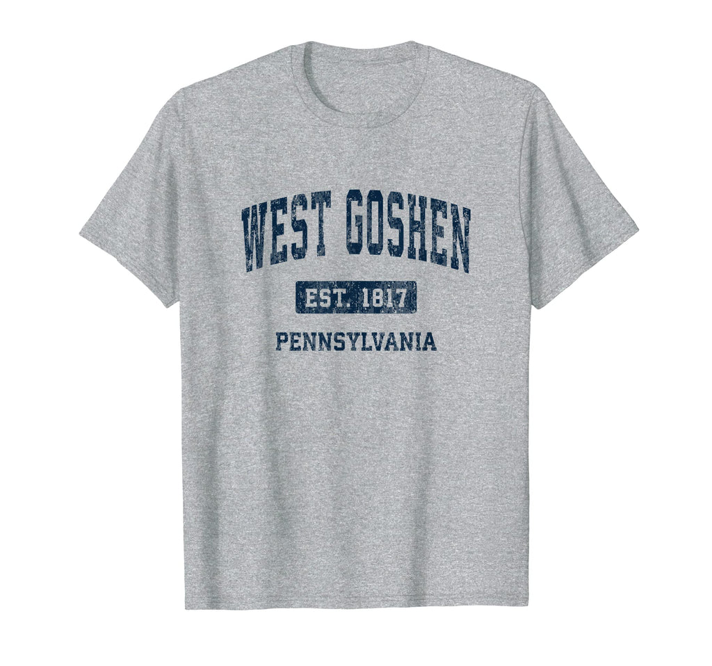 West Goshen Pennsylvania Pa Athletic T-Shirt - Aesthetic Graphic Unisex - T-Shirt, Sweatshirt, Hoodie