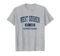 West Goshen Pennsylvania Pa Athletic T-Shirt - Aesthetic Graphic Unisex - T-Shirt, Sweatshirt, Hoodie
