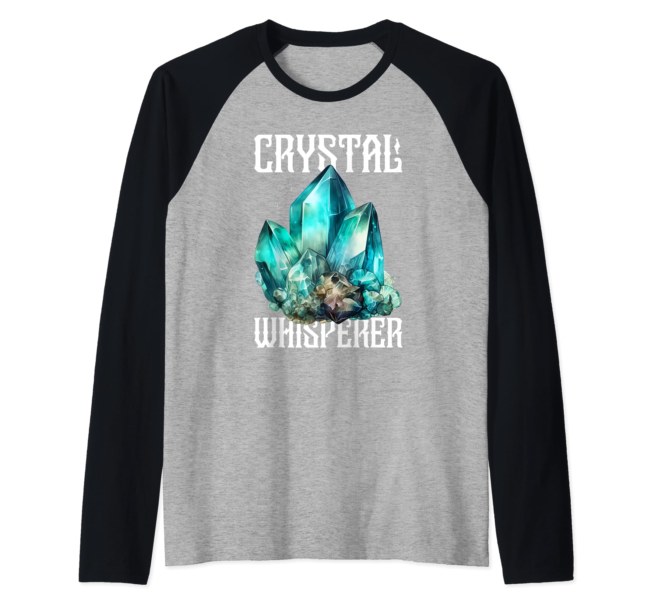 Sage Crystal Reiki Crystal Healing T-Shirt - Graphic Print Men Women - T-Shirt, Sweatshirt, Hoodie