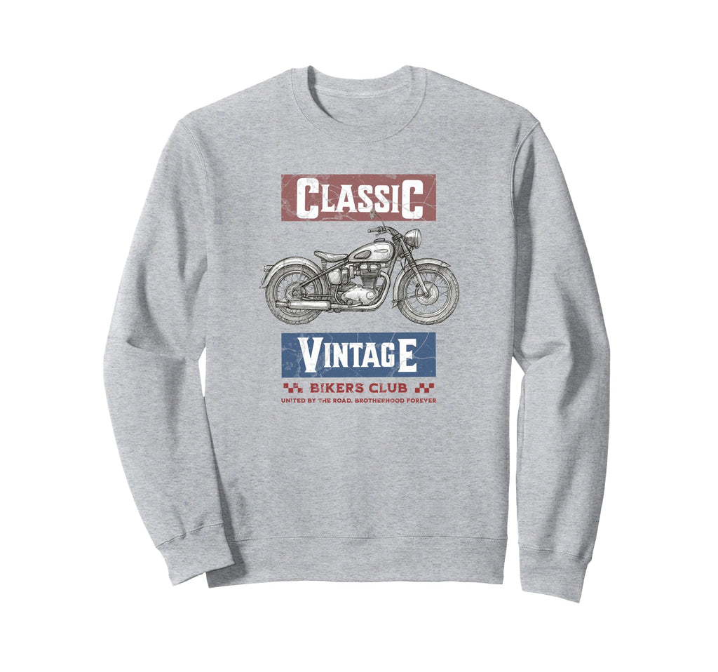 Bikers Club Sweatshirt - Fun Novelty Design Men Women - T-Shirt, Sweatshirt, Hoodie