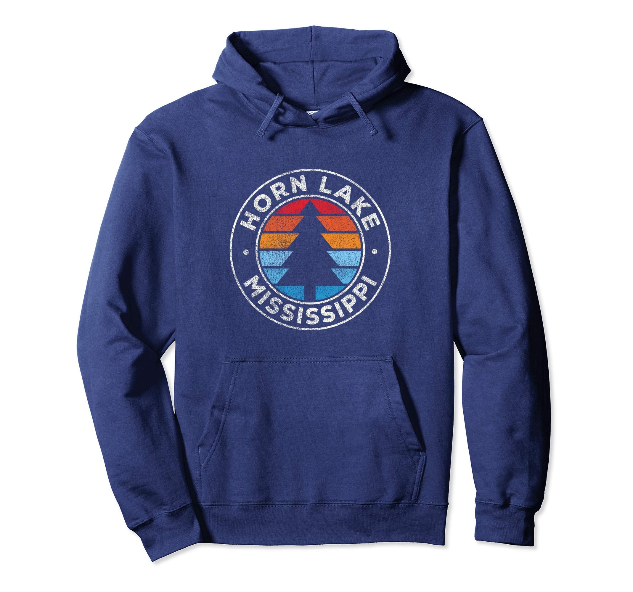 Horn Lake Mississippi Ms 70S Hoodie - Custom Art Print Unisex - T-Shirt, Sweatshirt, Hoodie
