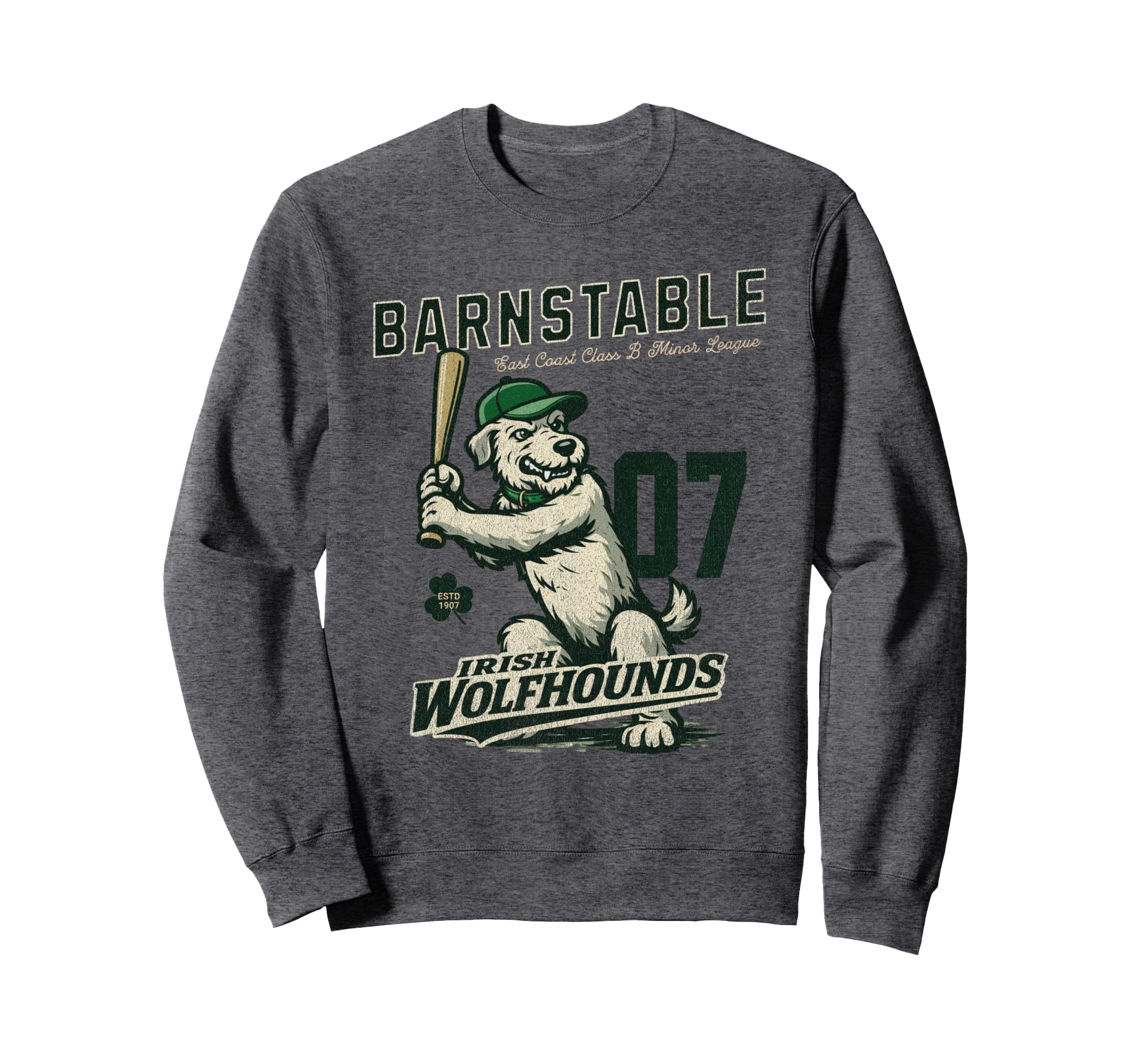 Barnstable Irish Wolfhounds Minor Sweatshirt - Minimalist Print Men Women - T-Shirt, Sweatshirt, Hoodie