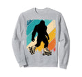 Bigfoot Roller Skates Fun Skating Sweatshirt - Trendy Graphic Men Women - T-Shirt, Sweatshirt, Hoodie