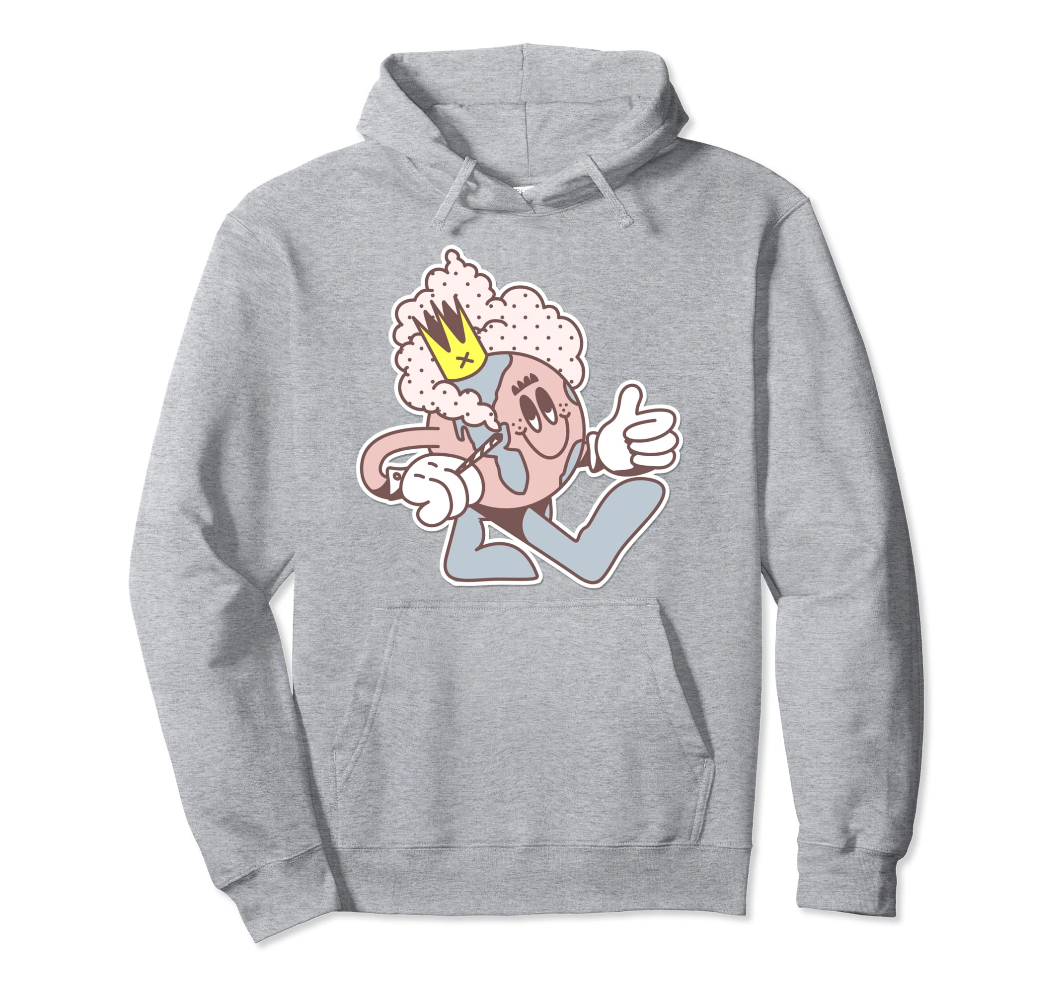 Cartoon Fun Aesthetic Alt Edgy Indie Hoodie - Minimalist Print for Adults - T-Shirt, Sweatshirt, Hoodie