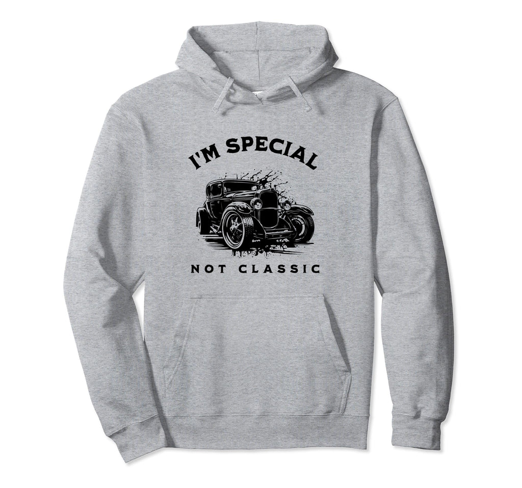 Special Old Funny Car Antique Hoodie - Casual Everyday Wear for Adults - T-Shirt, Sweatshirt, Hoodie